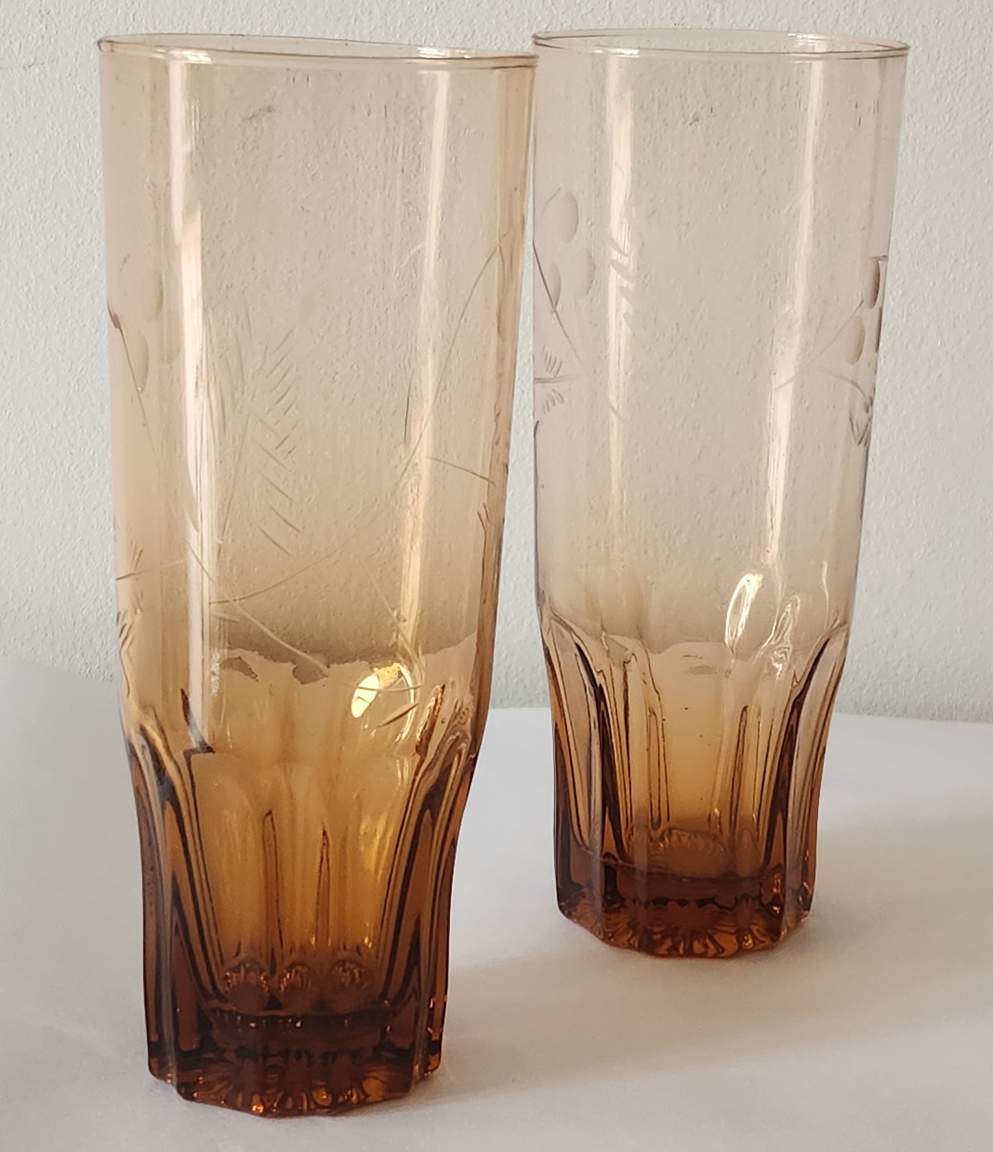 Vintage Tall Glasses