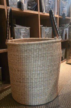 Basket Handwoven with handles - Large