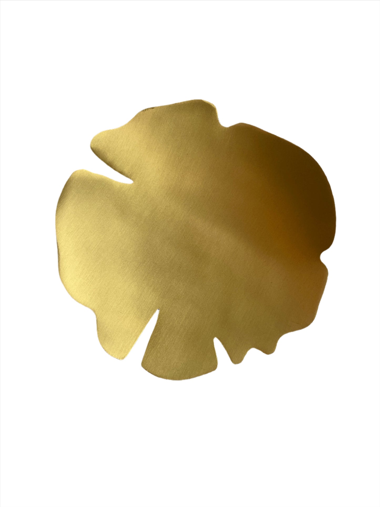 Decor- Gold Lily Pad Dish