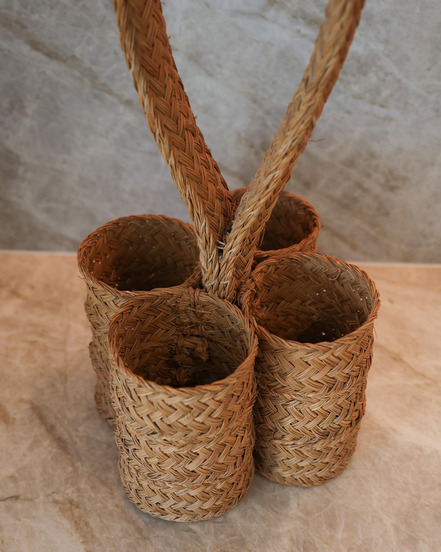 Seagrass Wine Bottle Holder