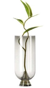 Black Glass Vase