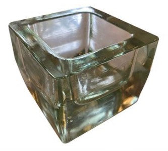1960 "Vide Poche" Green Cast Glass Square