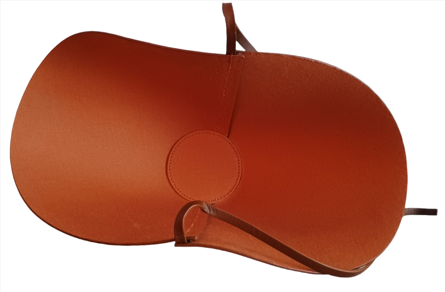 Basket - Leather Flower Basket