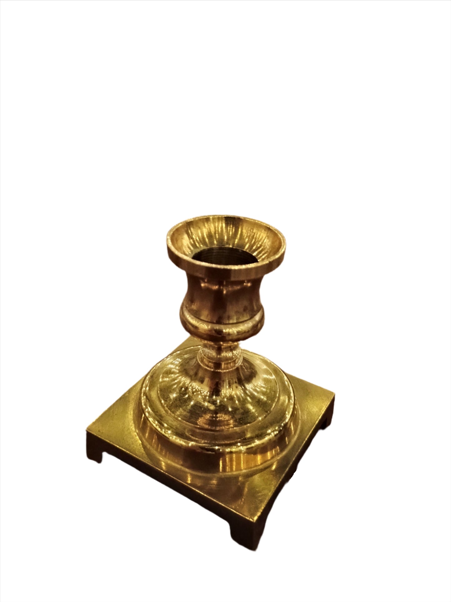 Candle Holder - Traditional Gold Candlestick Holders, Set of 2