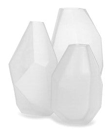Vase - Frosted Glass Vase