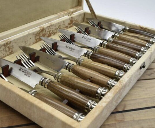 Set of 6 - Handmade Knifes and Forks