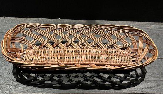 Vintage Handwoven French Bread Basket