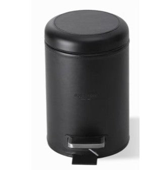 Leather Wastebasket