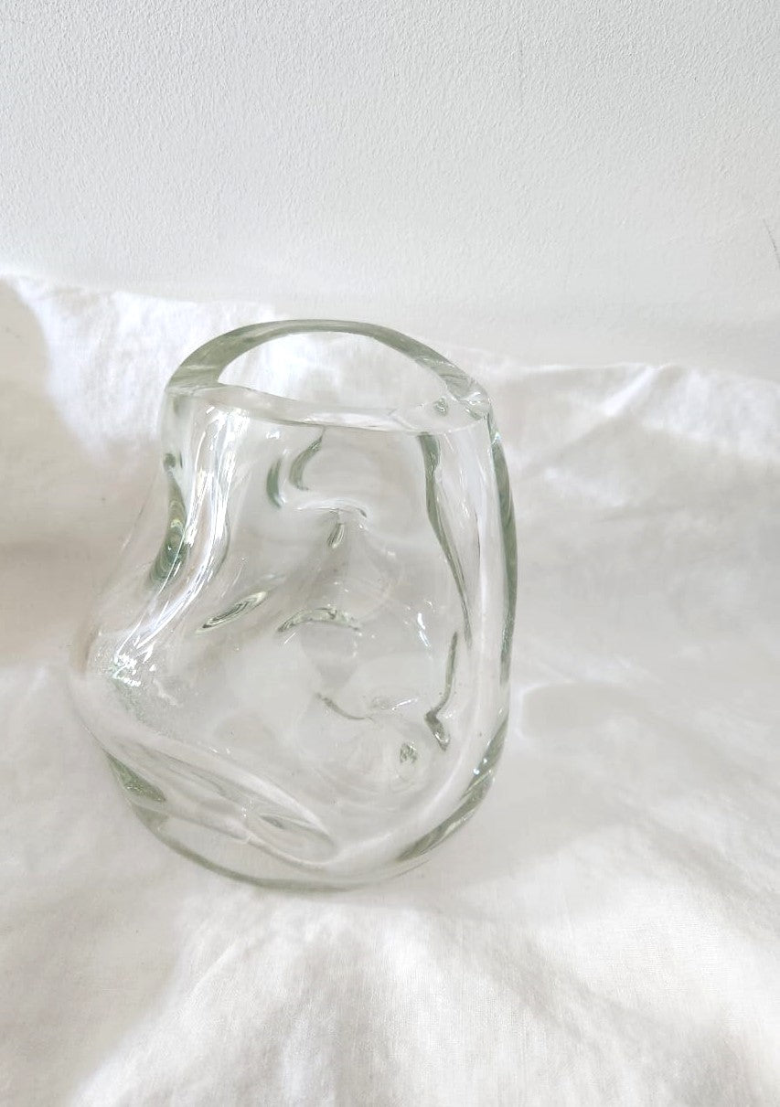 Vase Glass - Irregular Small (B)
