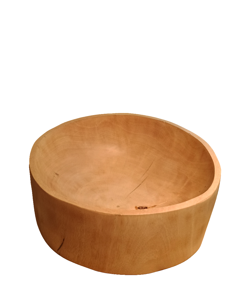 Bowl - Carved Wood Bowl