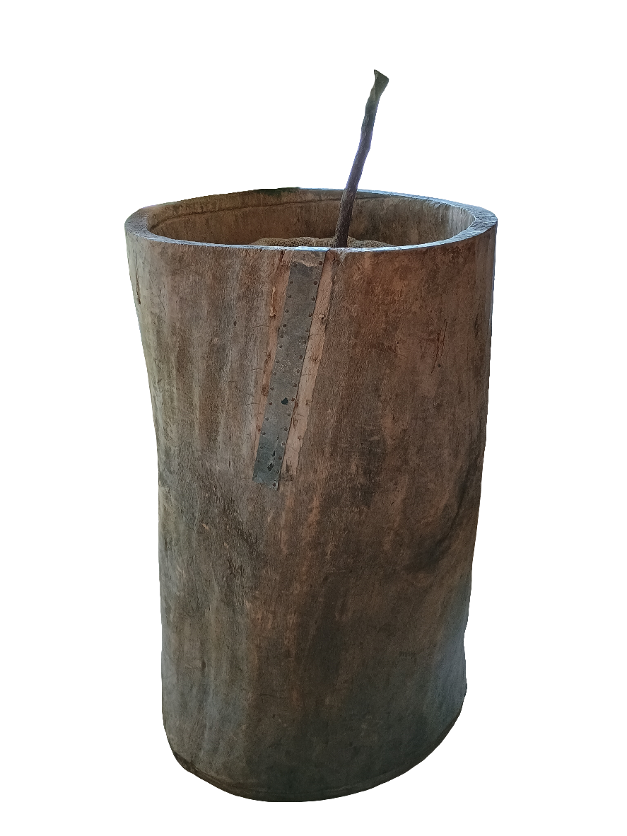Planter - Rustic Wood Planter