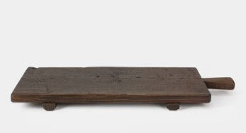 Reclaimed Wood Footed Tray