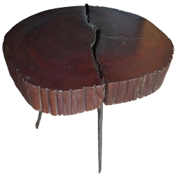 Stool - Vintage Teak Tree Stool
