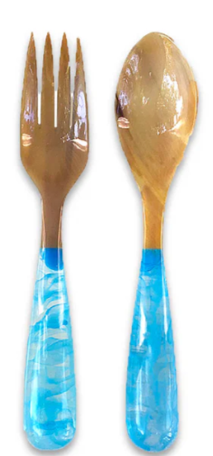 Salad Servers- Lily Juliet Resin Salad Servers