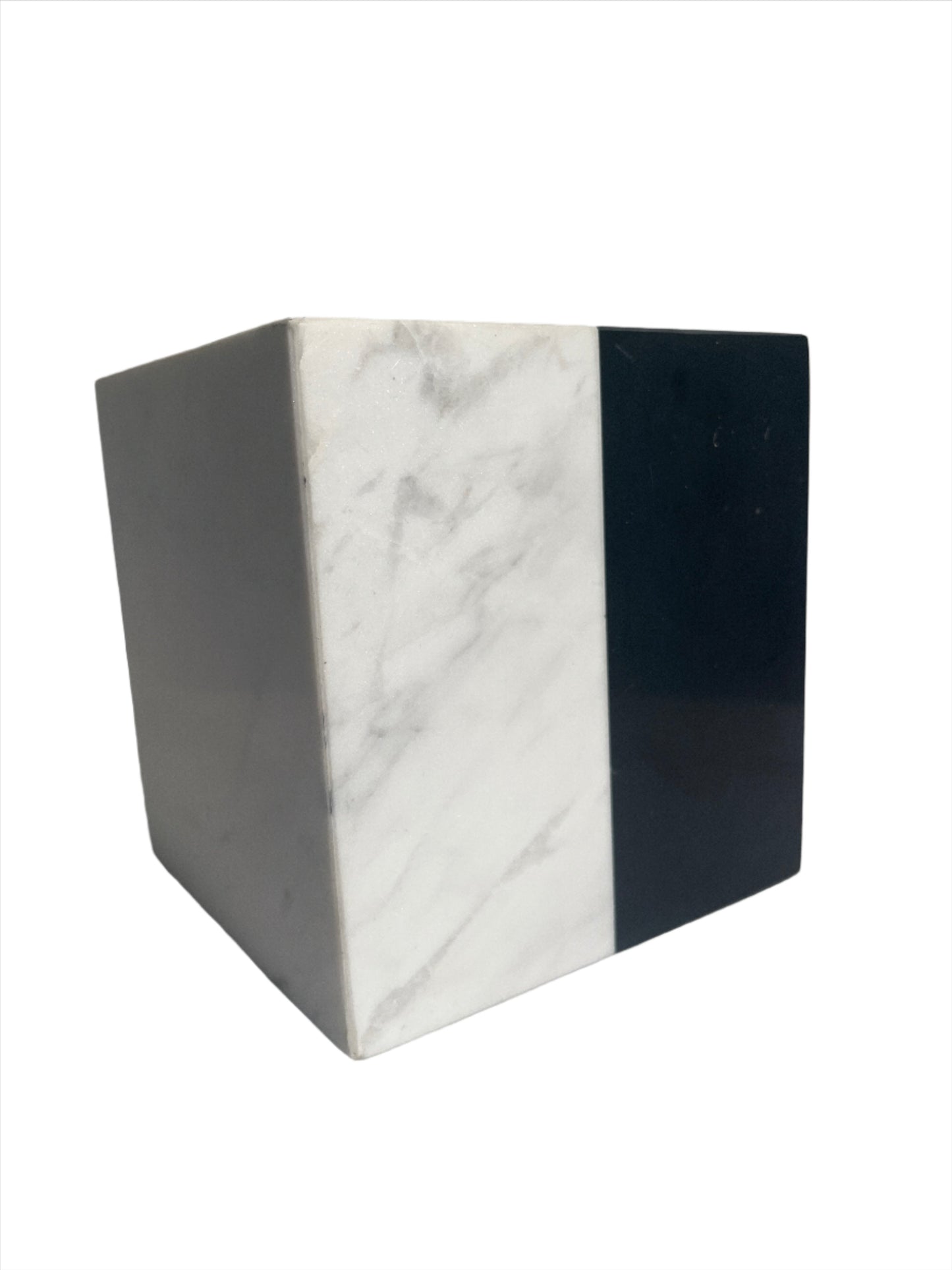 Tissue Box - B&W Marble Tissue Box
