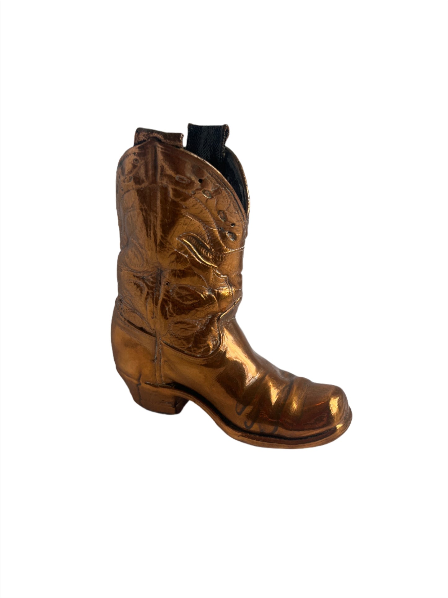 Decorative Copper Cowboy Boots