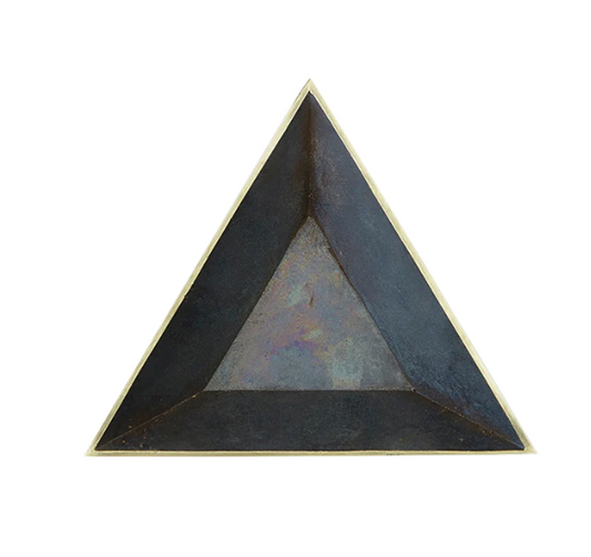 Dish- Carl Aubock Triangle Dish