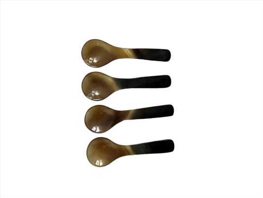 Utensils- Mini Water Buffalo Horn Spoons