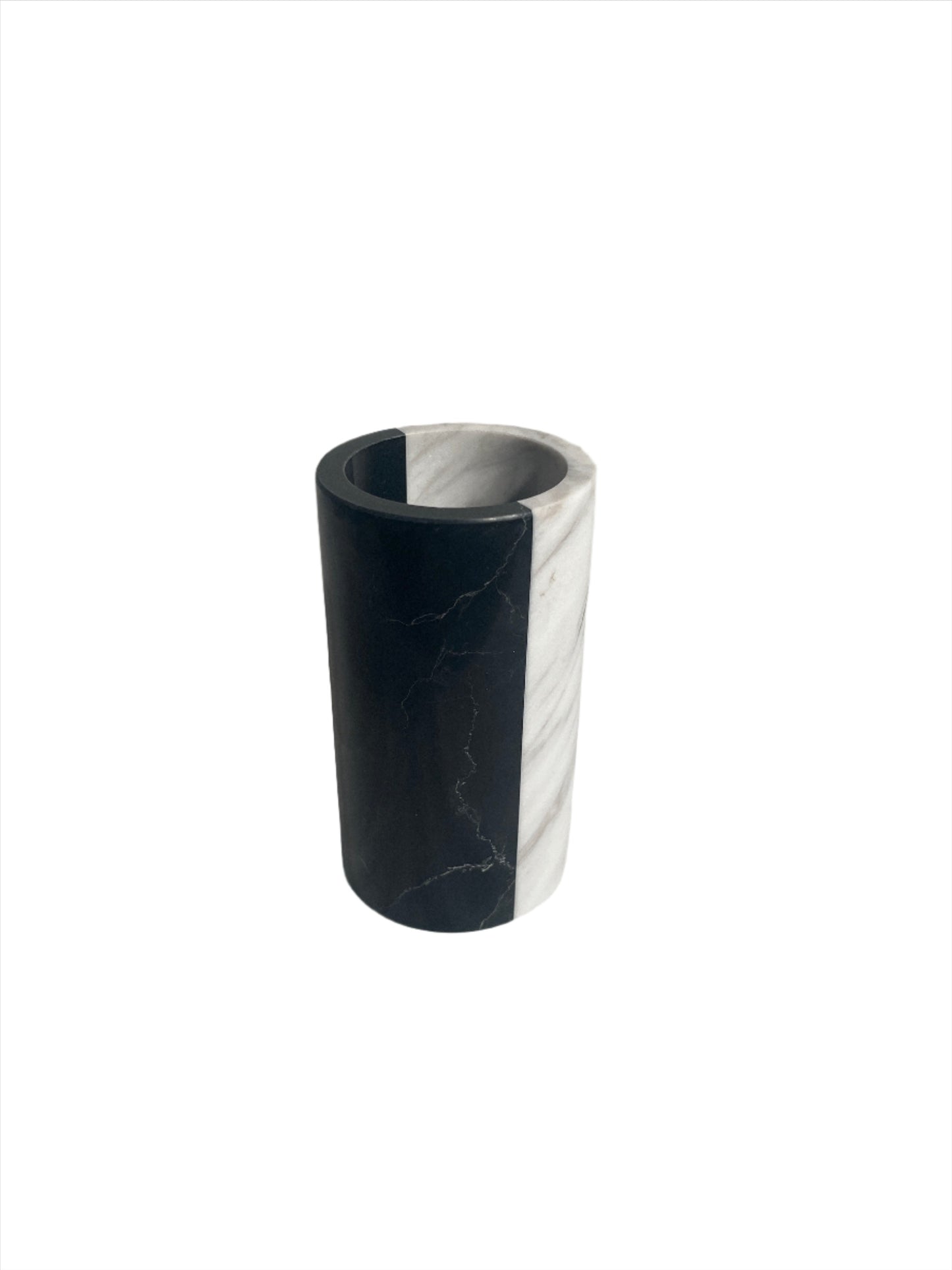Toothbrush Holder - B&W Marble Toothbrush Holder