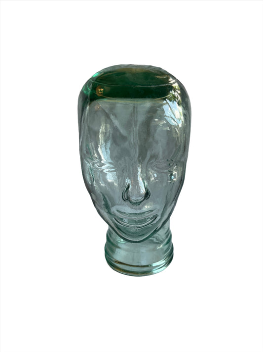 Decor- Vintage Glass Mannequin Head