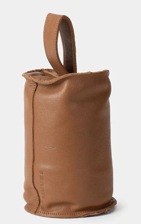 Buffalo Leather Door Stop