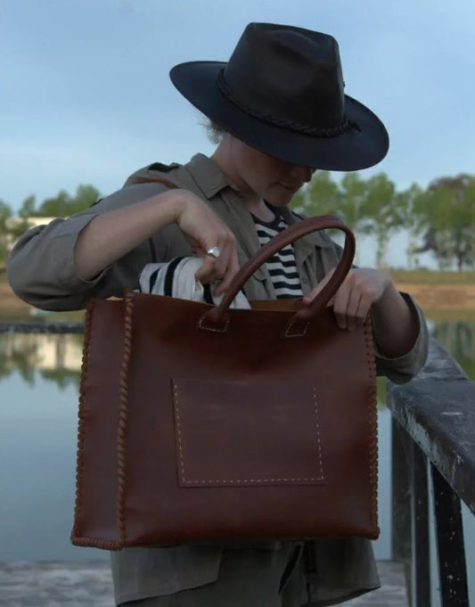 Handmade Leather Large Bag