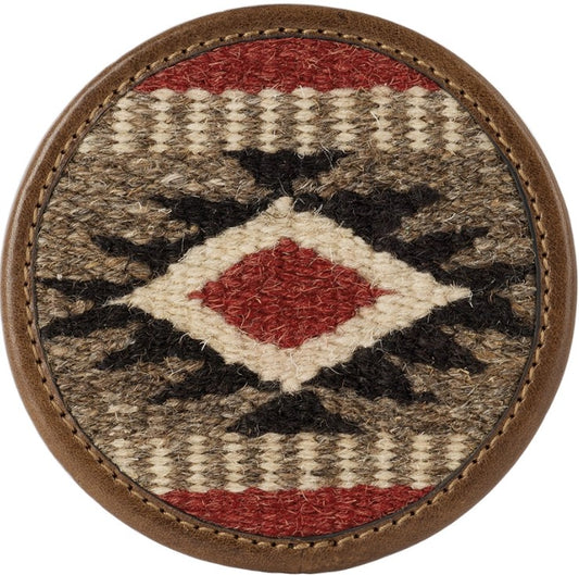 Woven Adirondack Lodge Coaster, Set 6