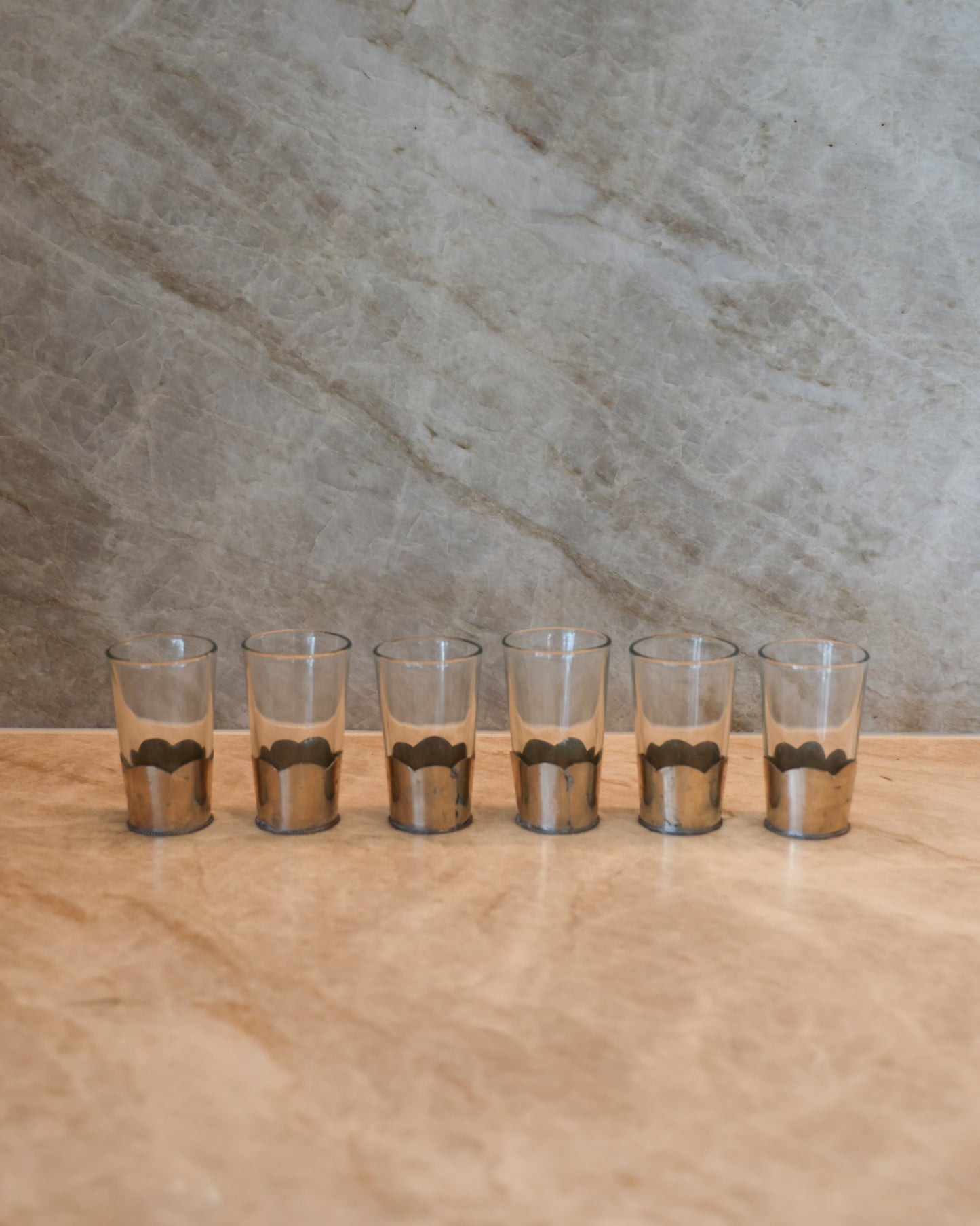 Gold Detail Shot Glasses