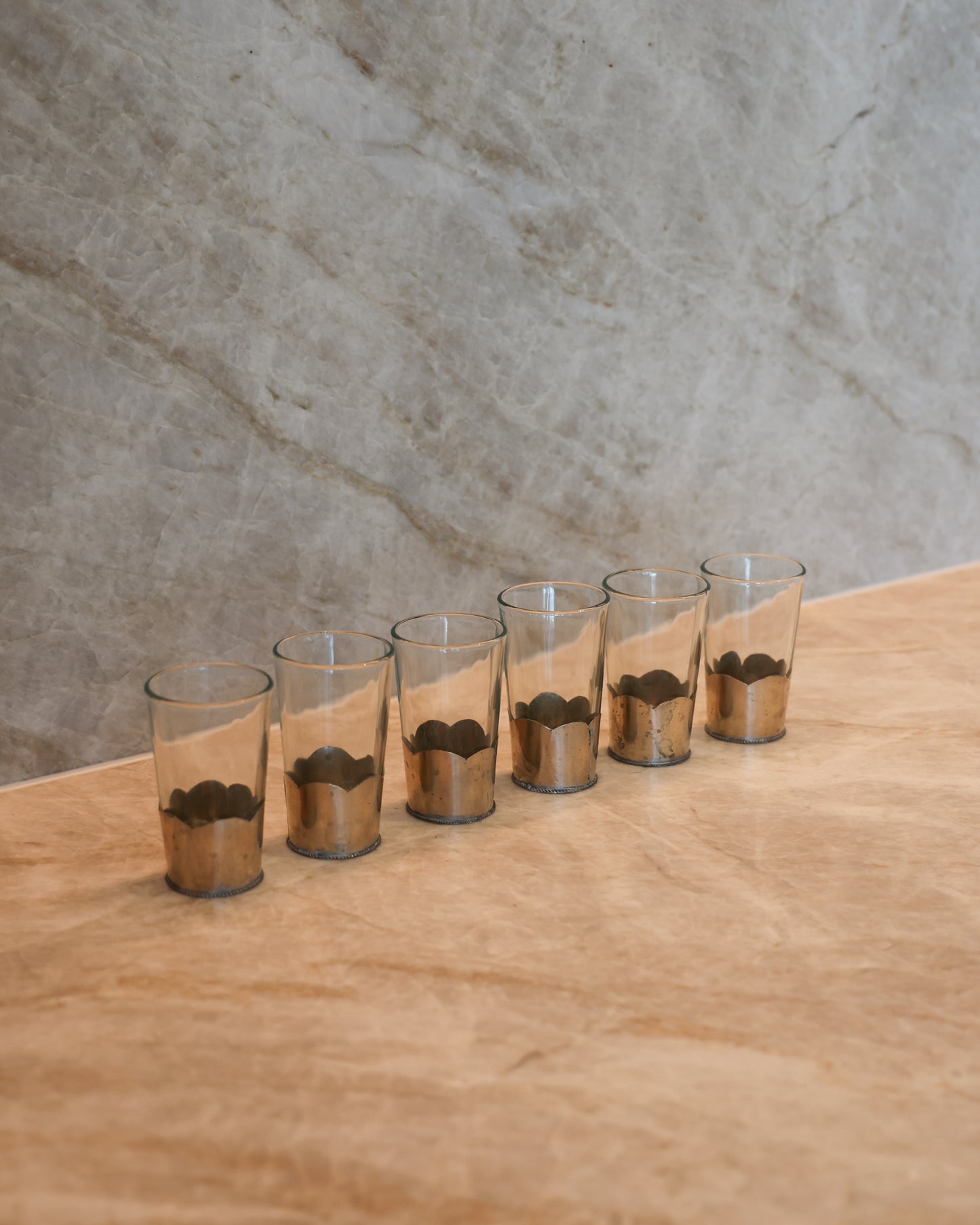 Gold Detail Shot Glasses