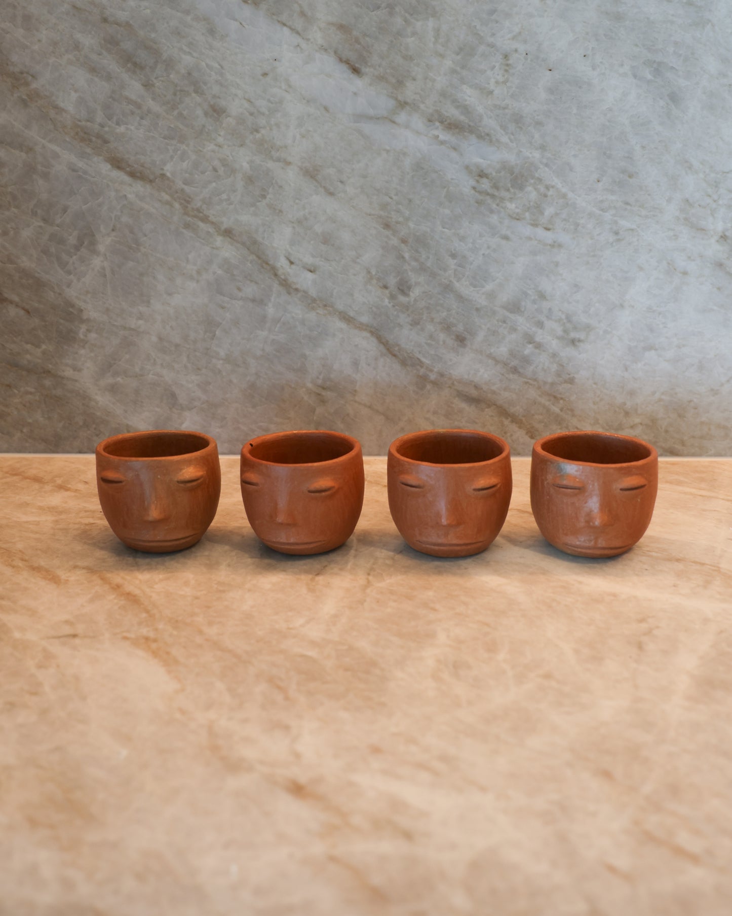 Clay Face Cups