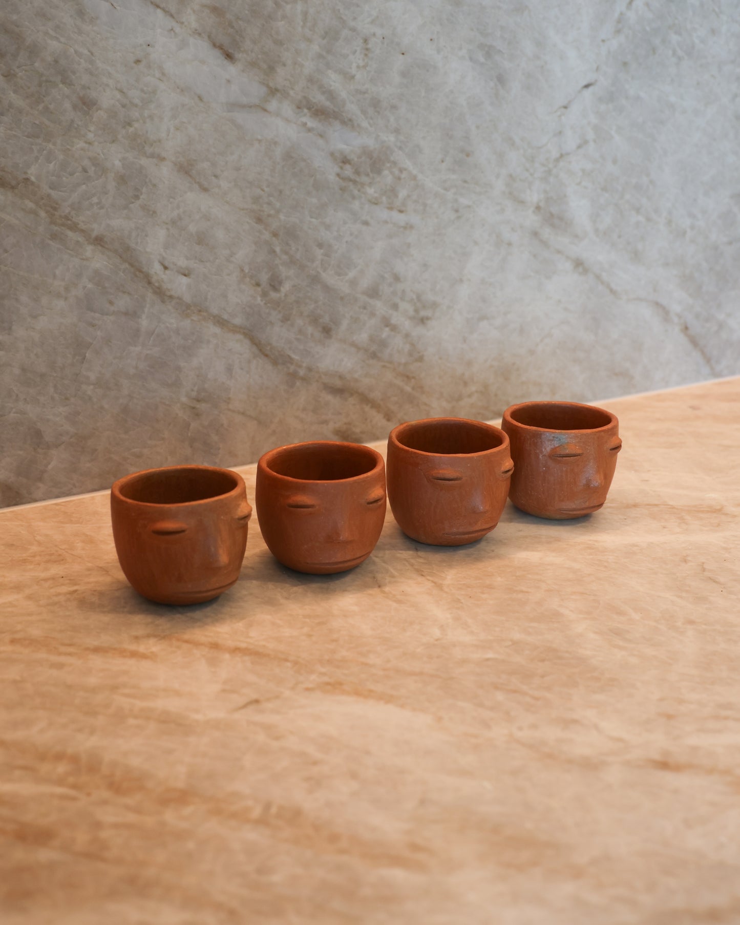 Clay Face Cups