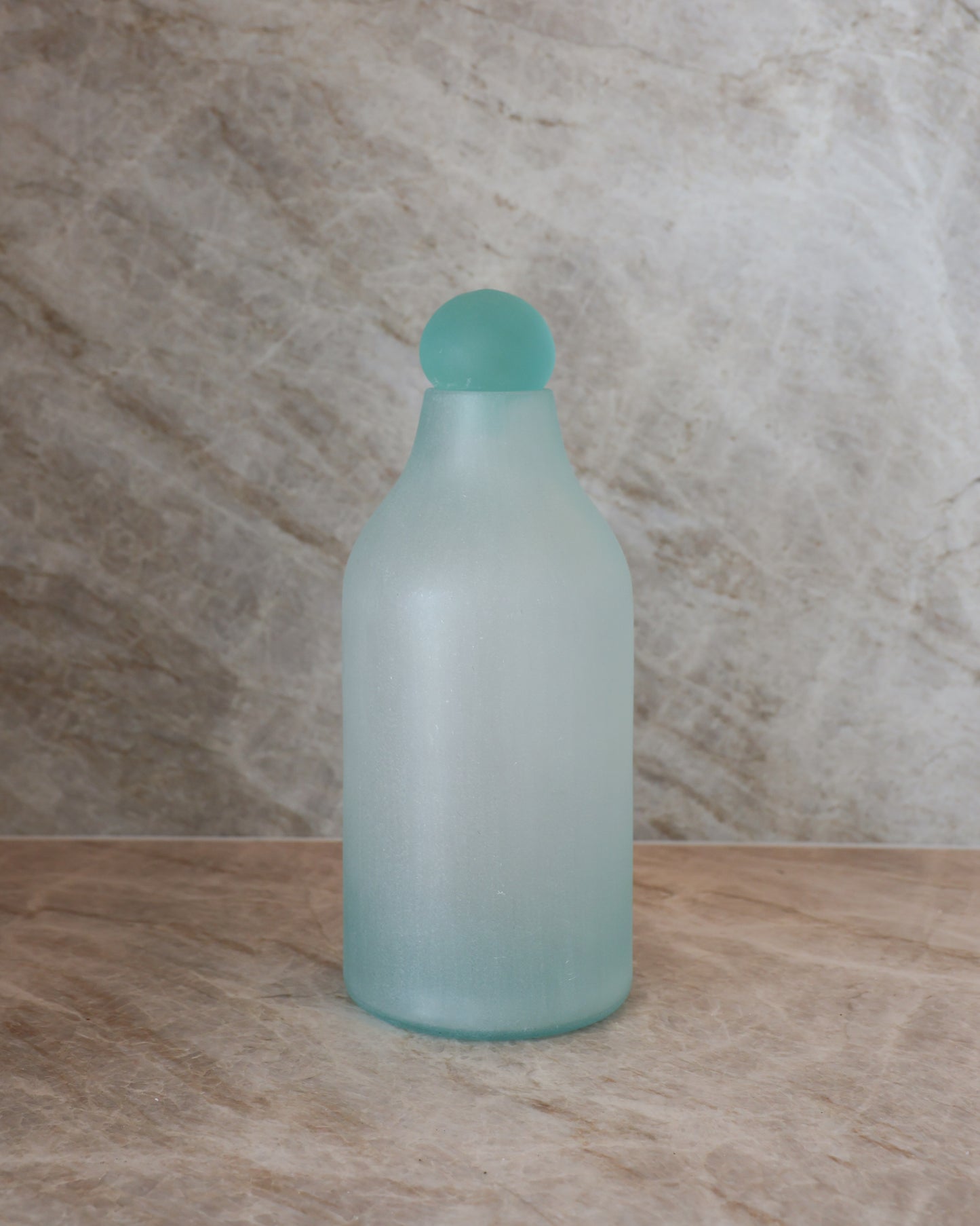 Frosted Glass Bottle