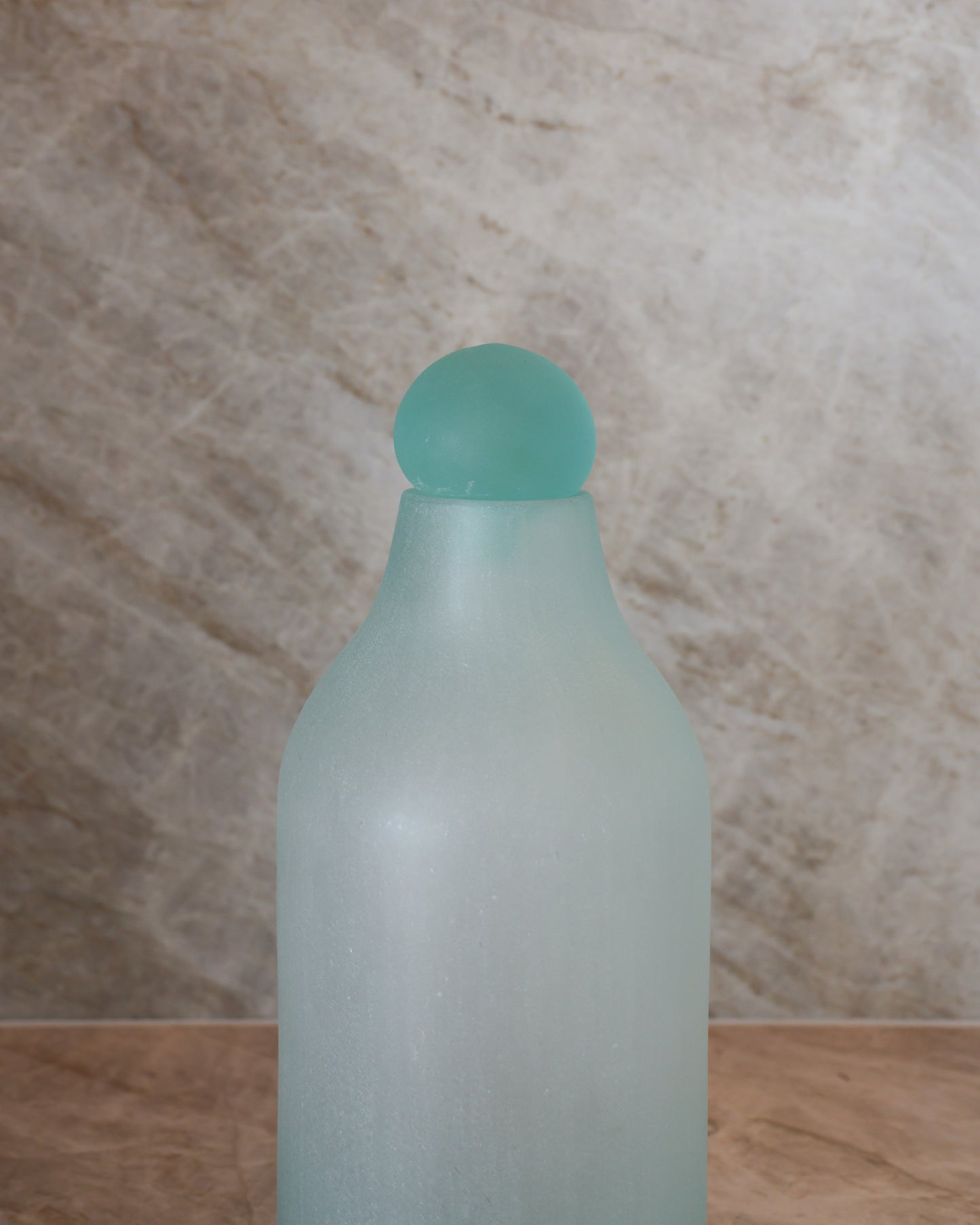 Frosted Glass Bottle
