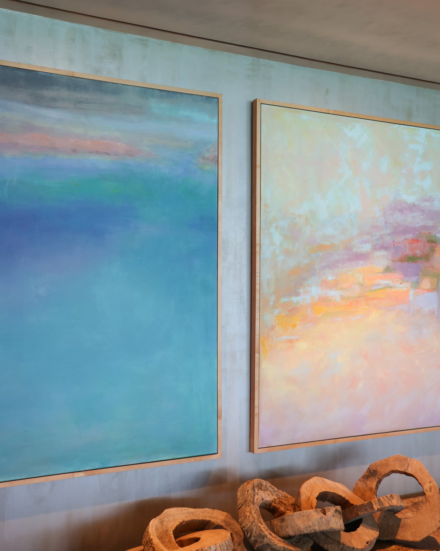 Sand and Water Artwork Duo