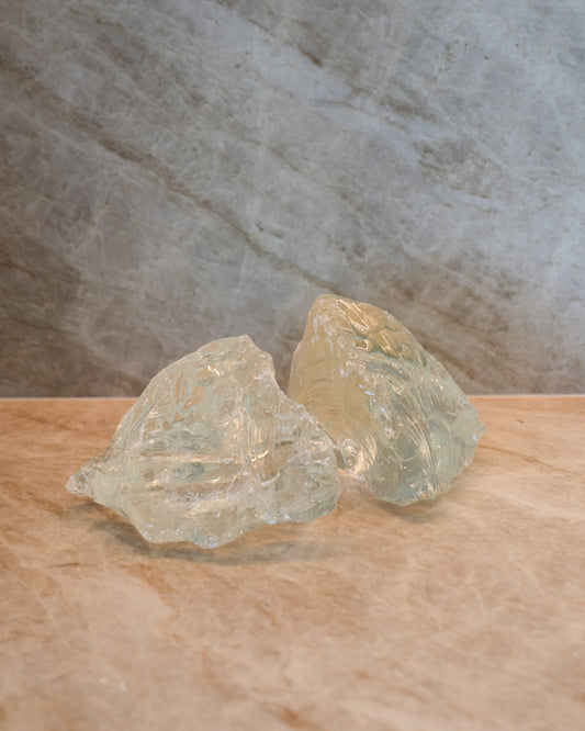 Glass Rock Sculptures