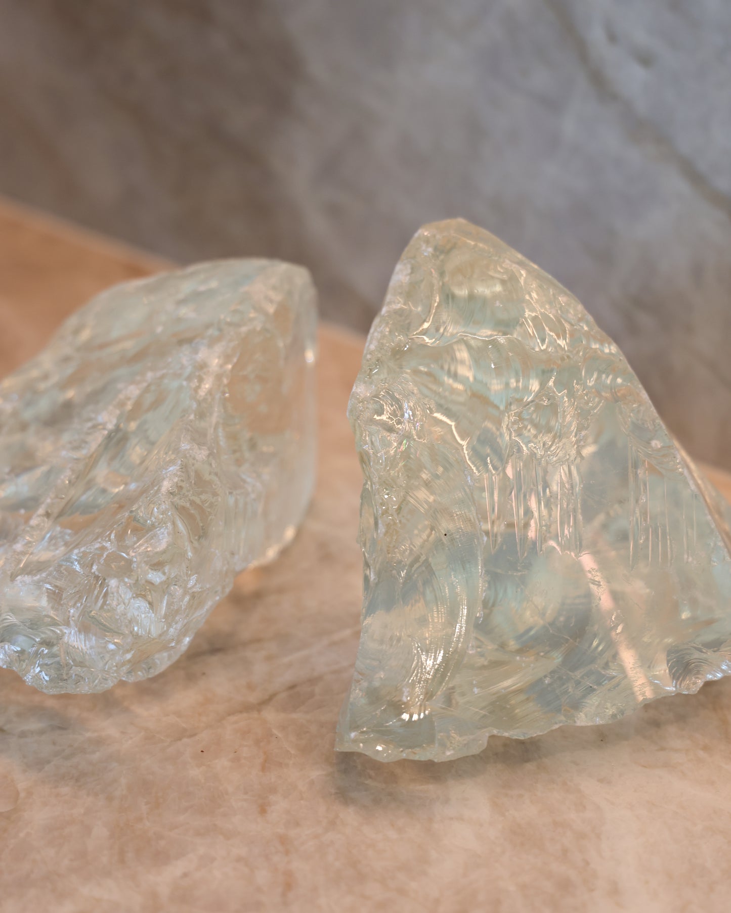 Glass Rock Sculptures