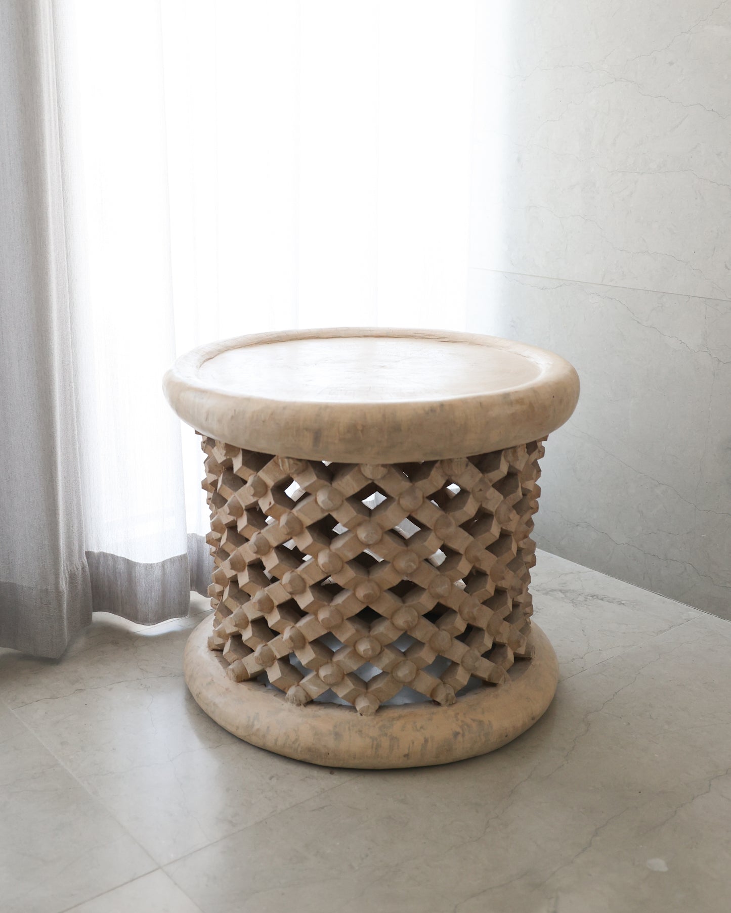 Bamileke Tribe Wooden Stool