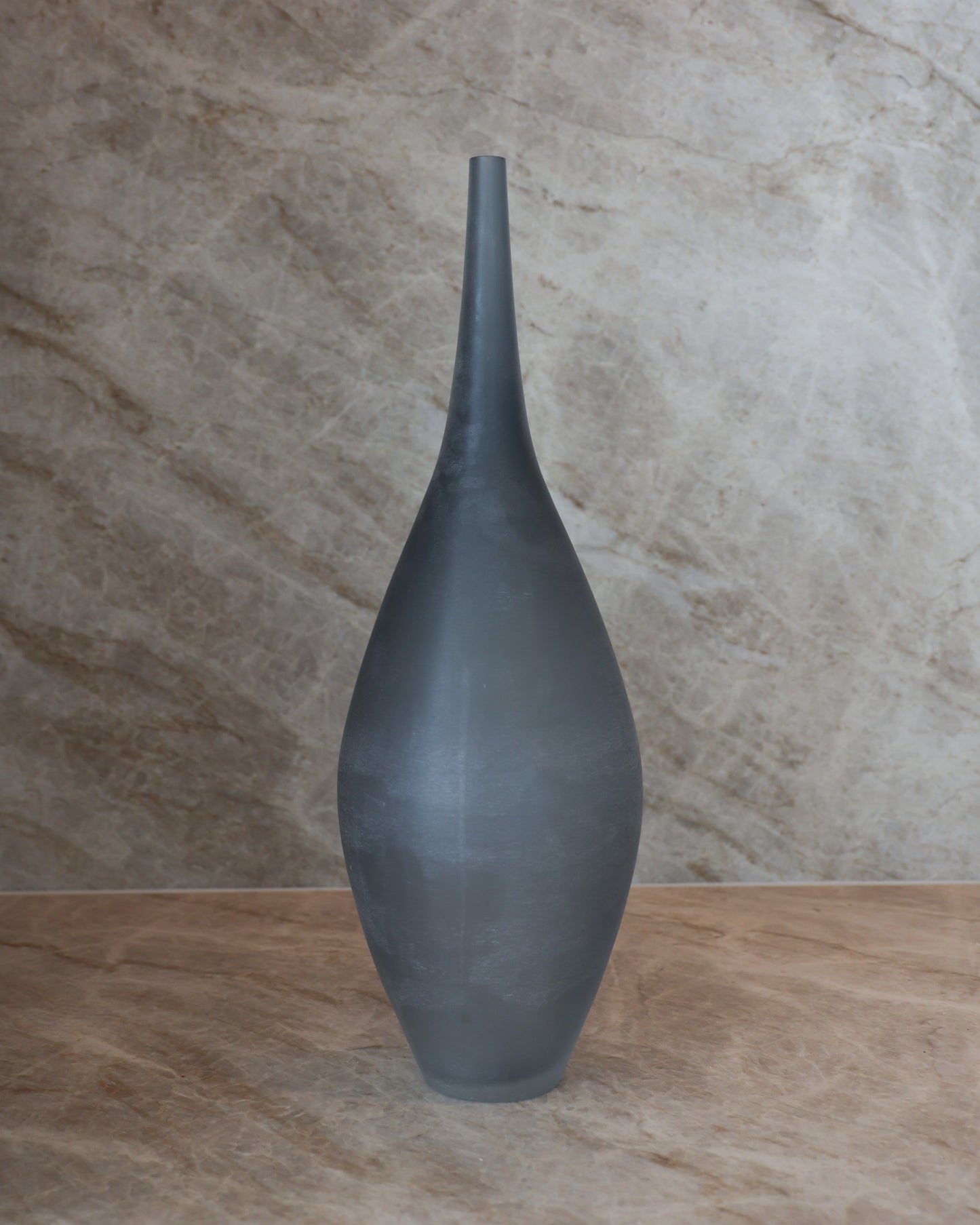 Smoky Glass Vase