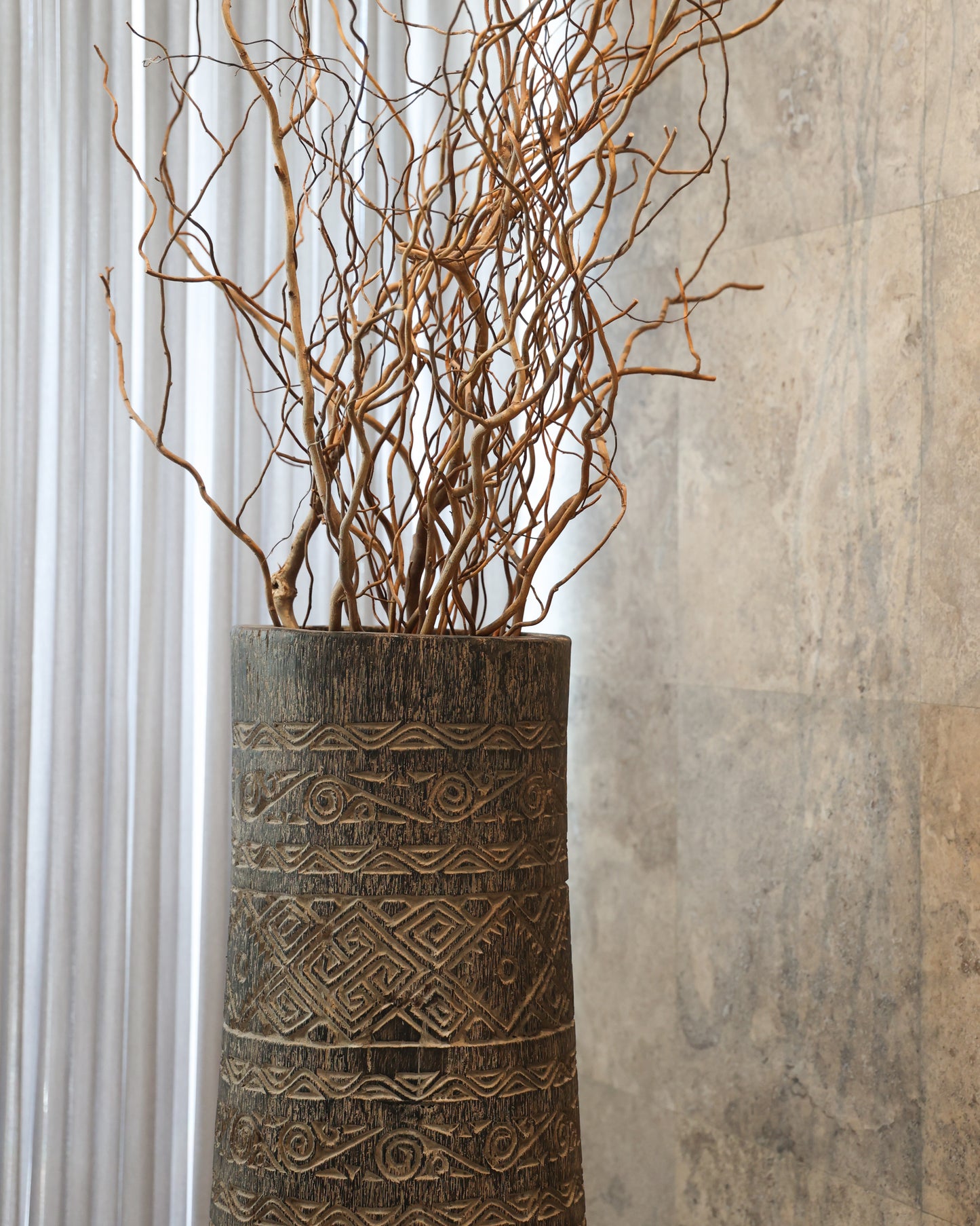 Carved Wooden Vessels