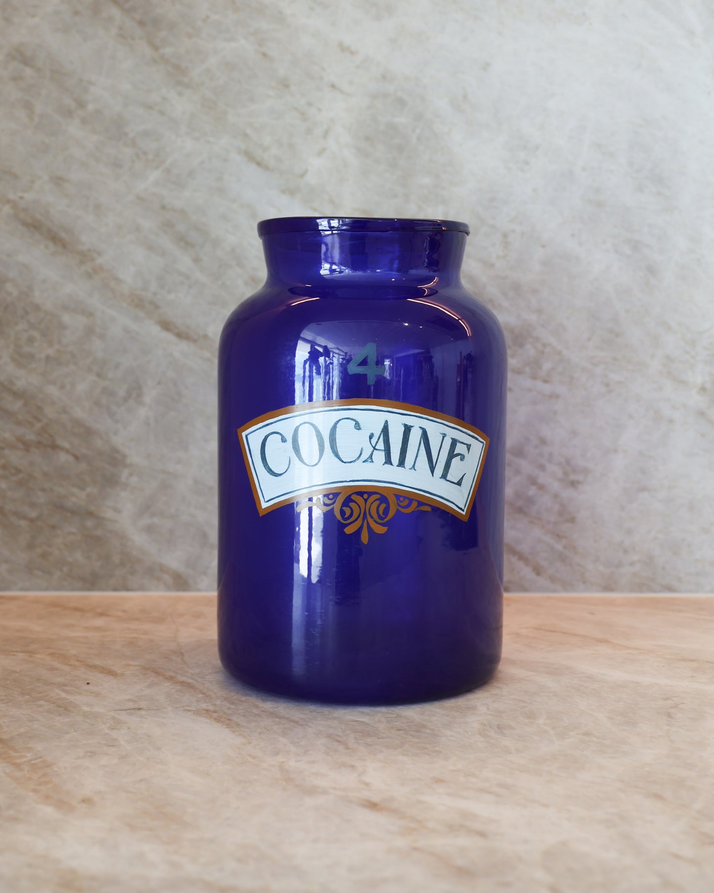 Vintage Cocaine Pharmacy Jar