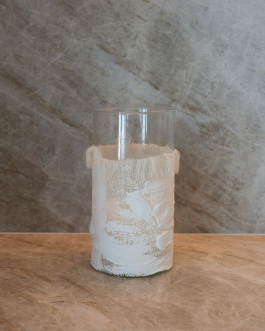 Glass Linen Hurricanes
