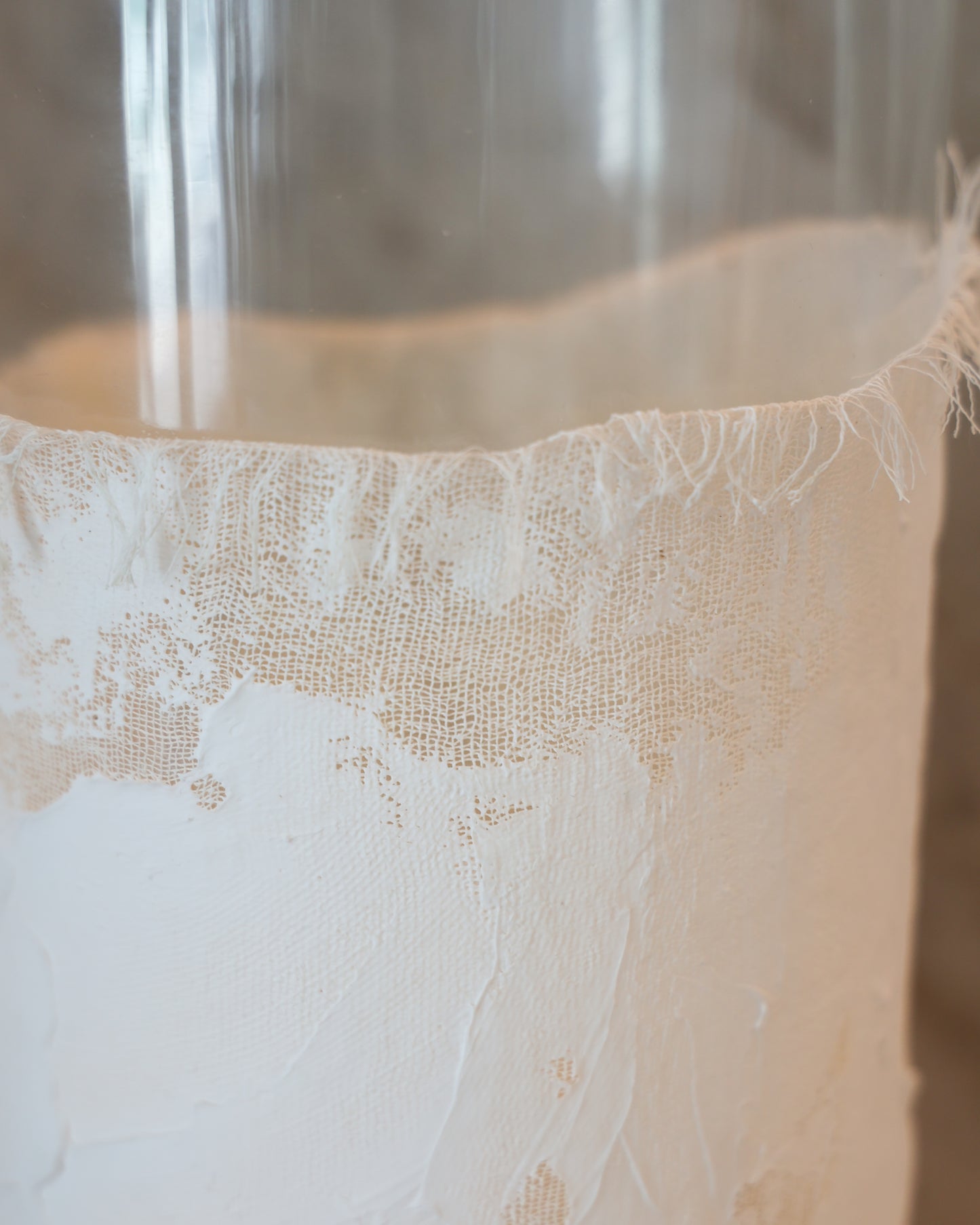 Glass Linen Hurricanes