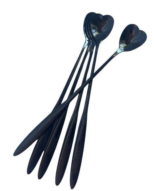 Cocktail Spoons - Black Stir Spoons