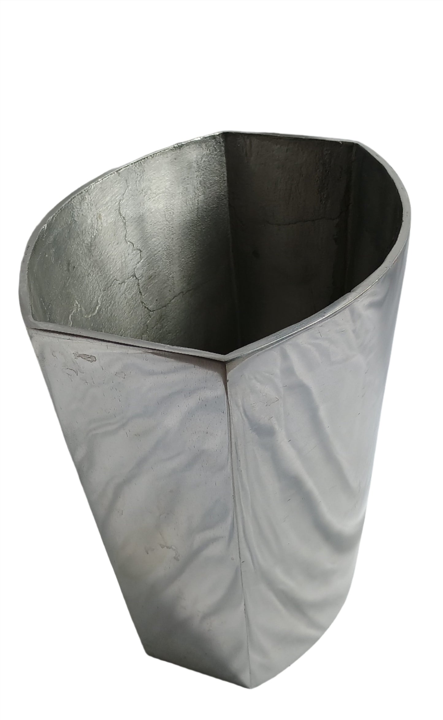 Waste Basket - Silver Waste Basket
