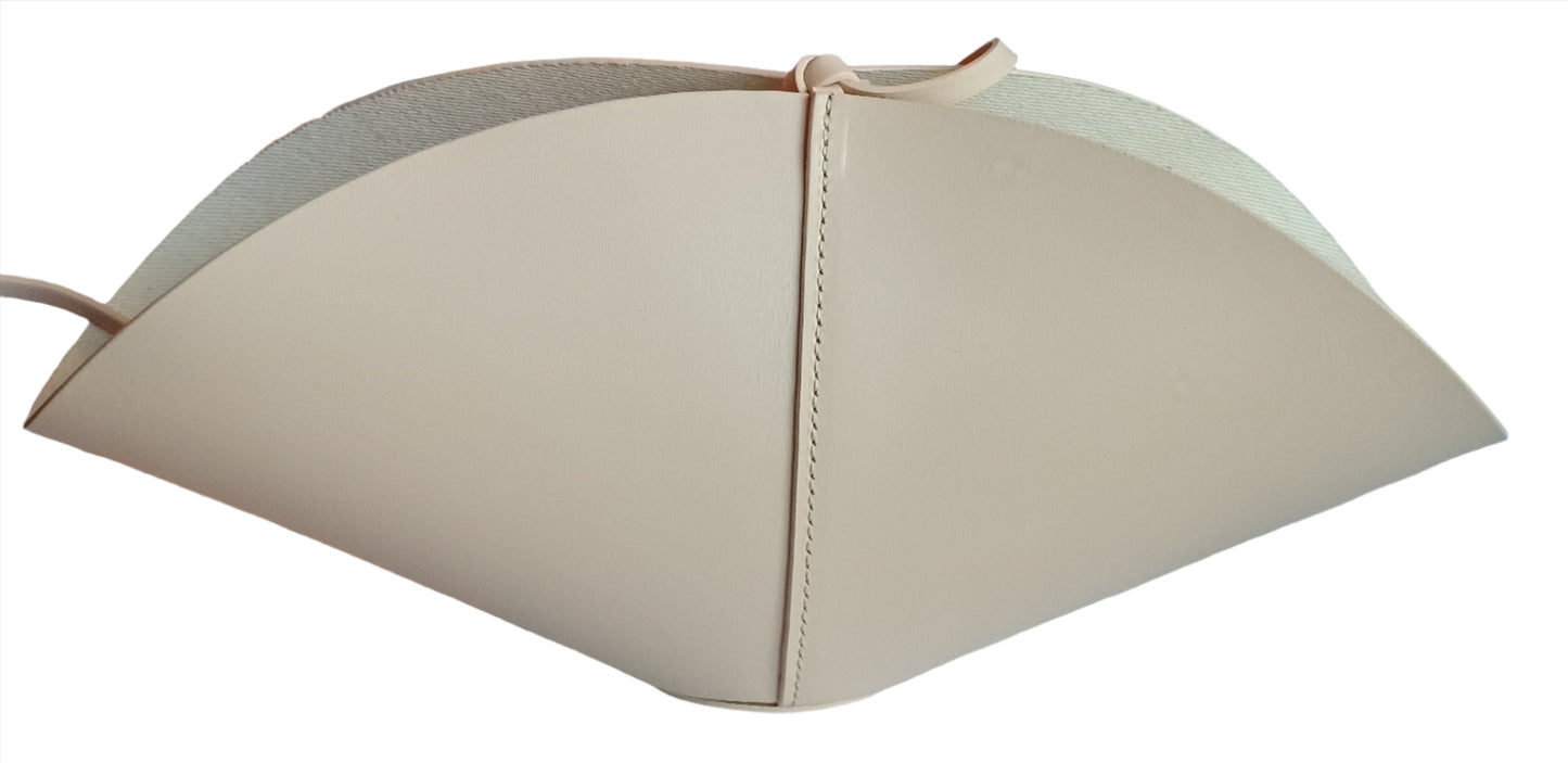 Basket - Leather Flower Basket