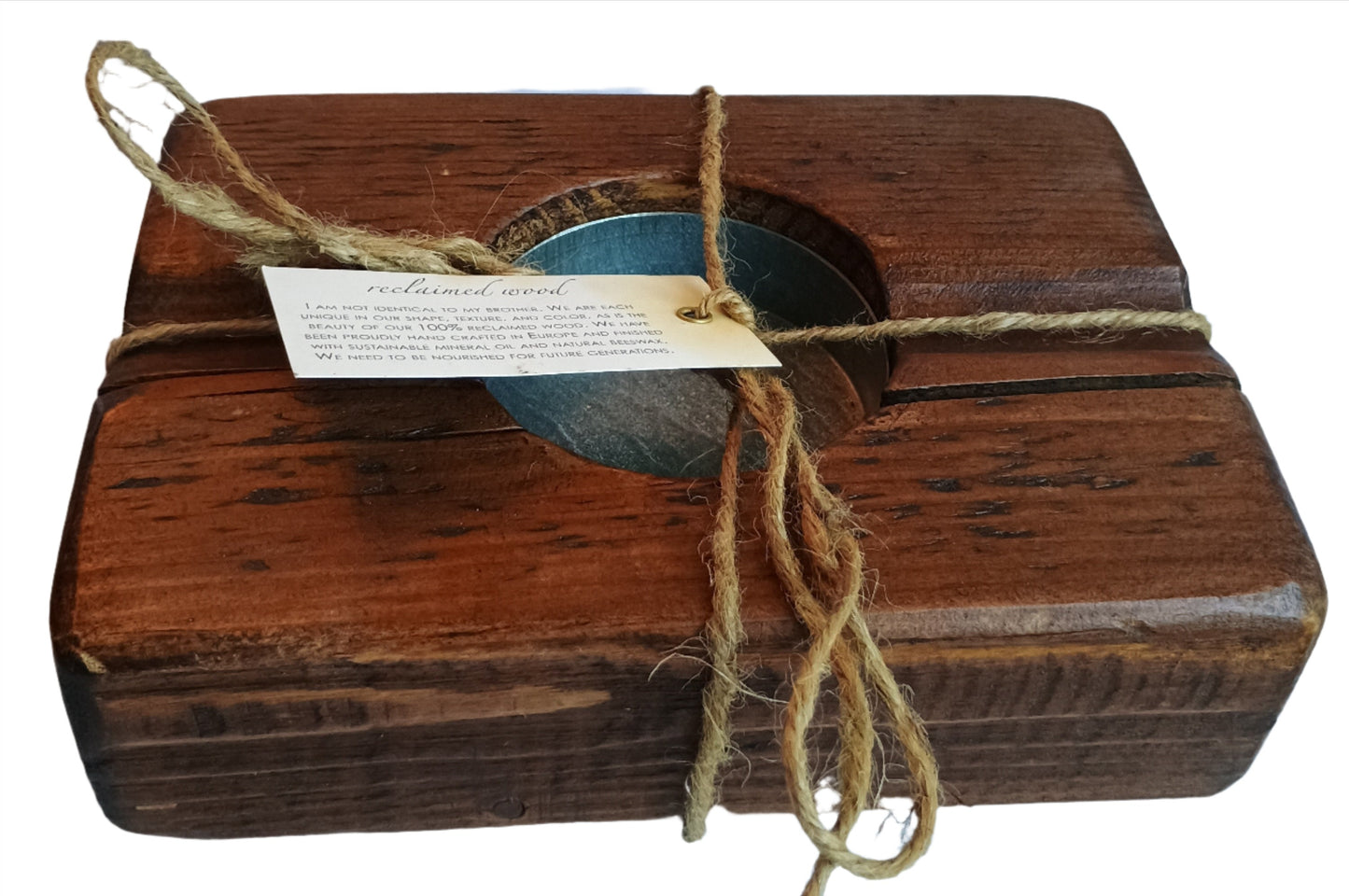 Ashtray - Reclaimed Wood Cigar Ashtray