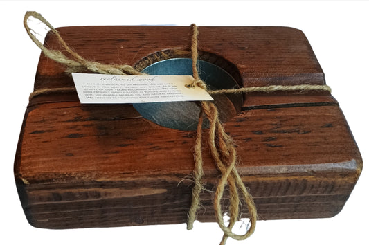 Ashtray - Reclaimed Wood Cigar Ashtray