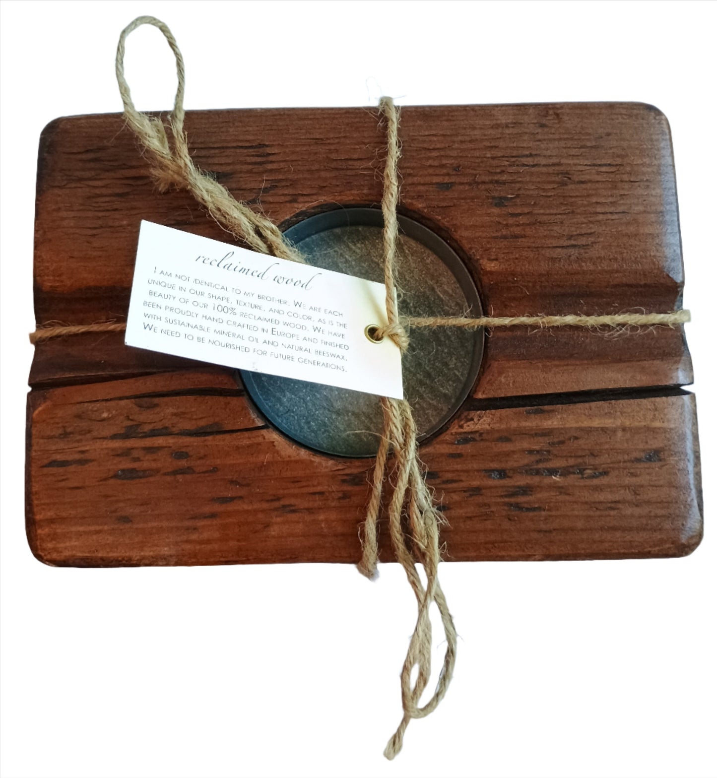 Ashtray - Reclaimed Wood Cigar Ashtray