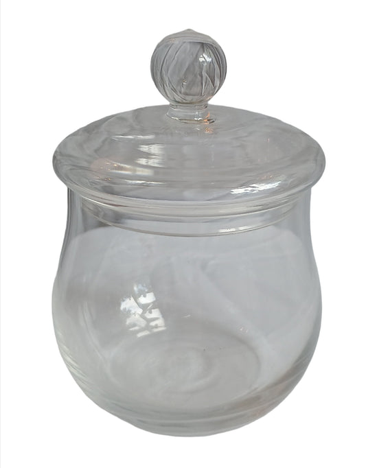 Bowl - Crystal Glass Sugar Bowl