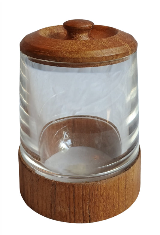 Canister - Wood and Acrylic Canister